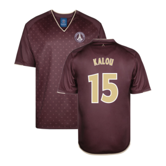 2006-2007 PSG Away Retro Shirt (Kalou 15)-Football Jersey Hub