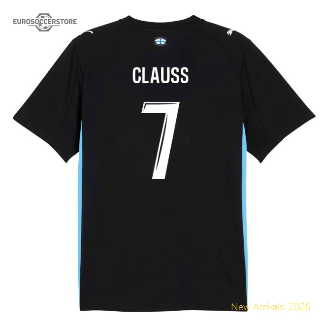 2025-2026 Marseille Away Shirt (Kids) (Clauss 7)-BuySoccerJersey Hub