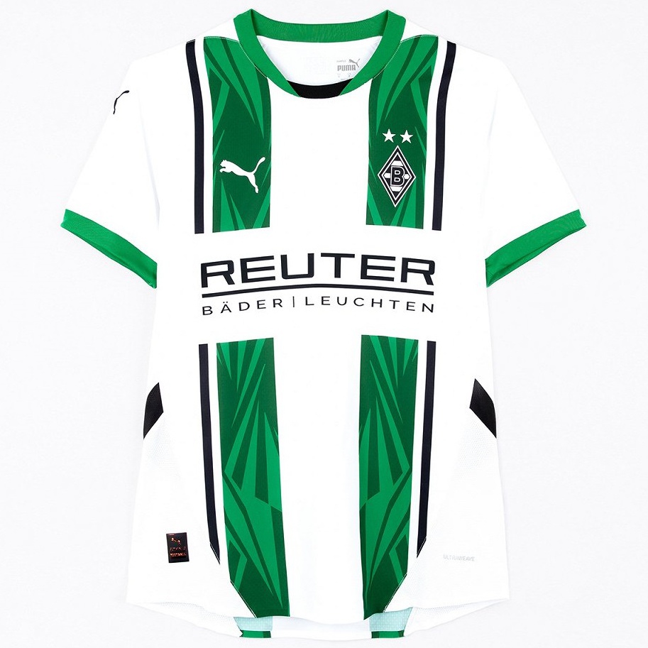 Gladbach Kits Released 24 25 Home Away Uniform &