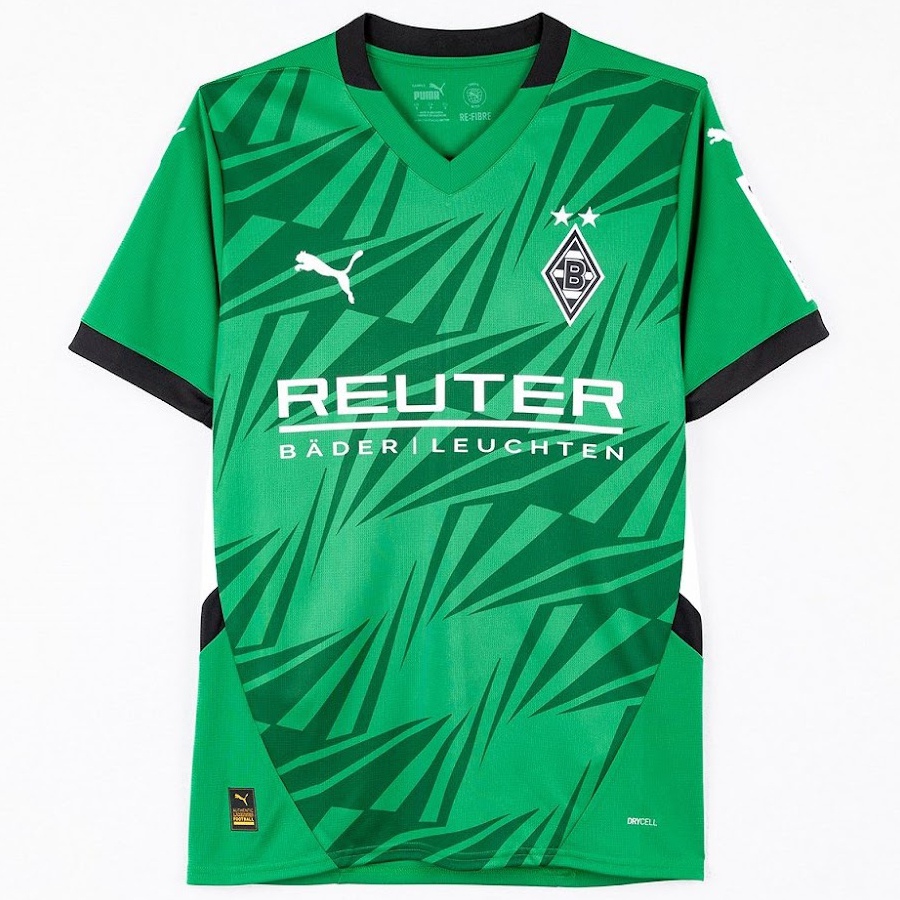 Gladbach Kits Released 24 25 Home Away Uniform &