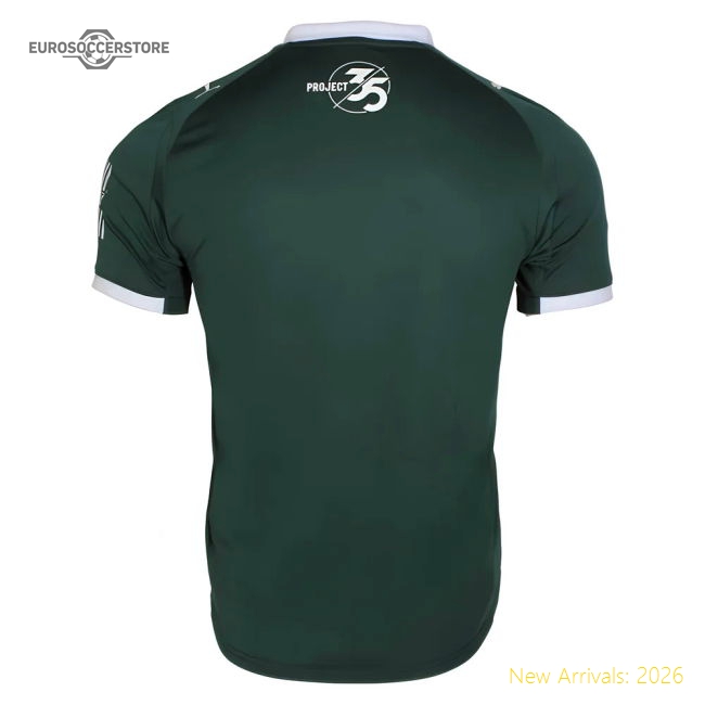 2025-2026 Plymouth Argyle Home Shirt-Football Jersey Hub