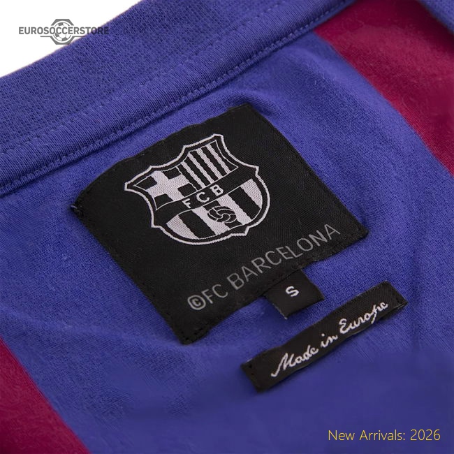 FC Barcelona 1976 - 77 Womens Retro Football Shirt-BuySoccerJersey Hub