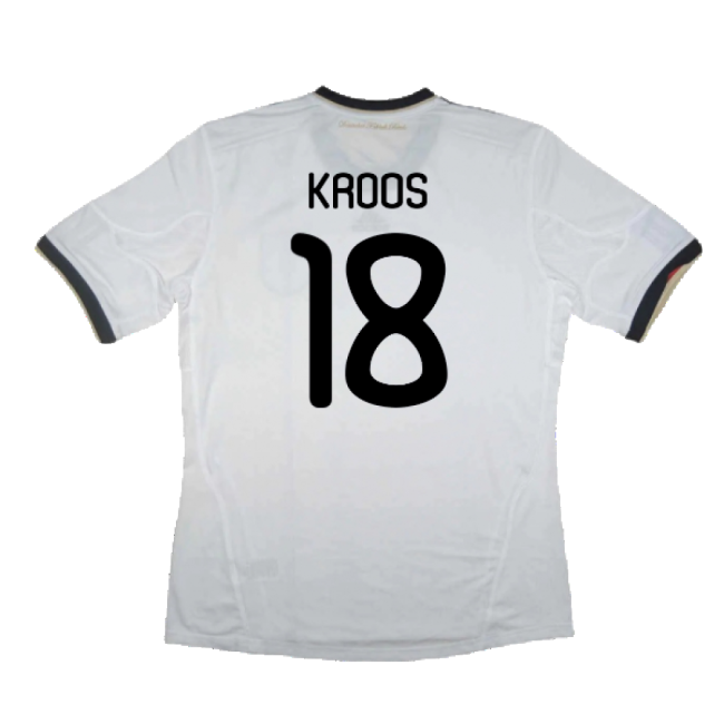 Germany 2010-11 Home Shirt ((Good) S) (KROOS 18)-ly44