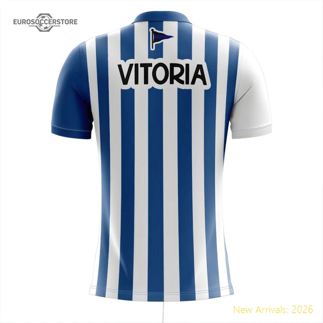 2025-2026 Deportivo Alaves Home Concept Football Shirt-ly44