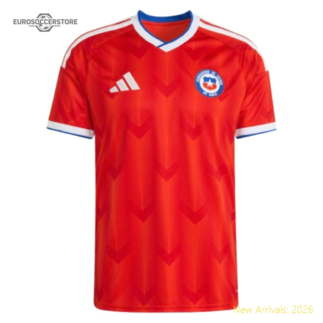 2026-2027 Chile Home Shirt (Vidal 8)-BuySoccerJersey Hub