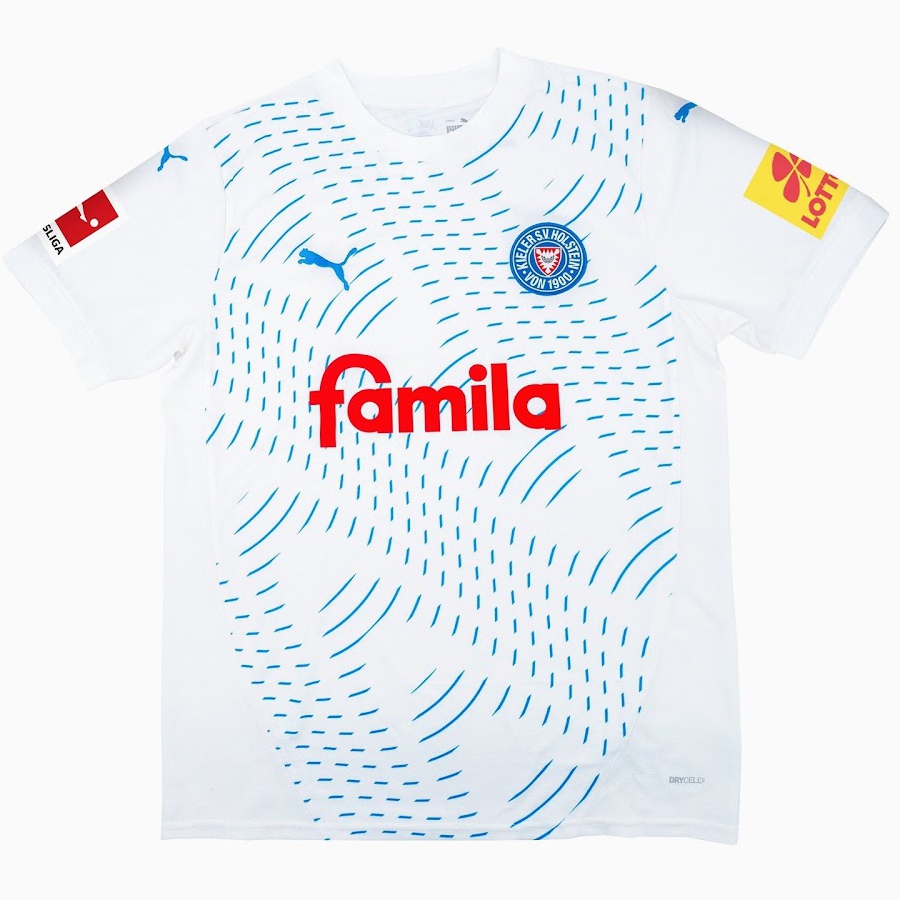 Holstein Kiel Bundesliga Kits Released 24 25 Home Away Jersey &