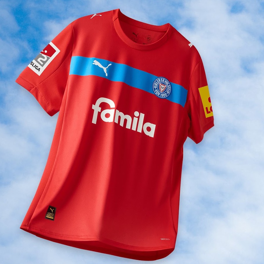 Holstein Kiel Kits Revealed 25 26 Home Away Uniform &