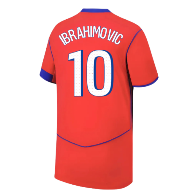 2025-2026 PSG Third Shirt (Kids) (Ibrahimovic 10)-Football Jersey Hub