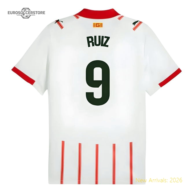 2025-2026 Girona Home Shirt (Ruiz 9)-ly44