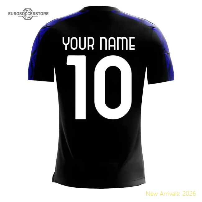 Nerazzurri Milan 2025-2026 Home Concept Football Kit (Libero) (Your Name)-ly44