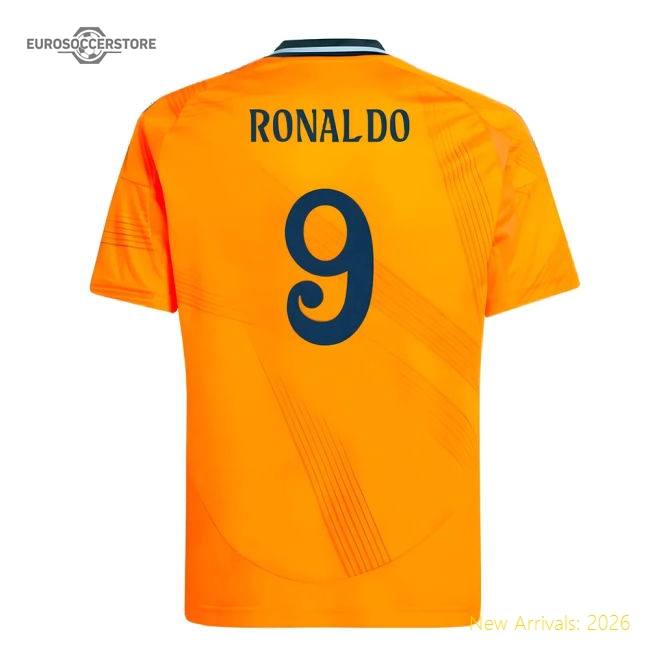 2024-2025 Real Madrid Away Youth Kit (Ronaldo 9)-BuySoccerJersey Hub