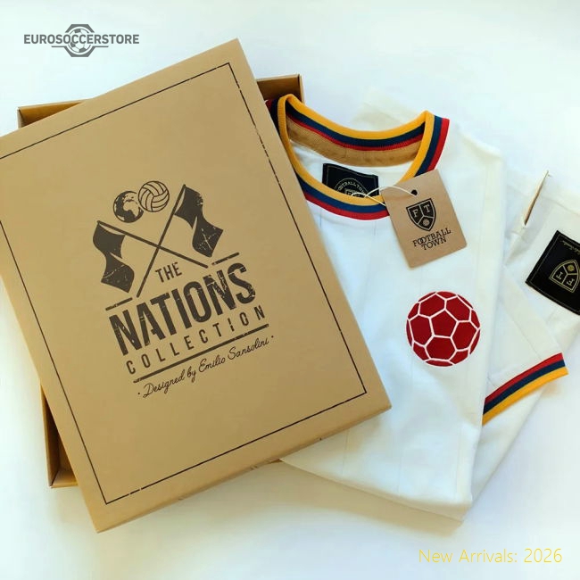 Vintage Colombia El Cafetero Away Soccer Jersey-ly44