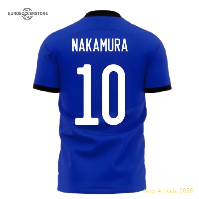 Japan Wave Concept Football Kit (Libero) (NAKAMURA 10)-ly44
