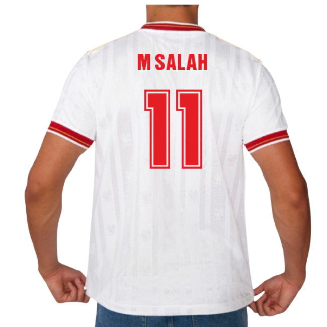 1986 Liverpool Away Crown Paints Retro Shirt (M SALAH 11)-ly44