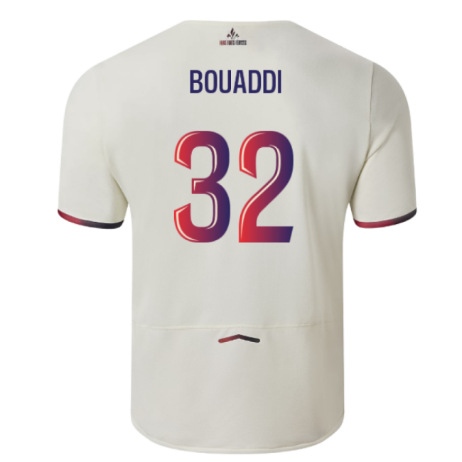 2025-2026 Lille Away Shirt (Bouaddi 32)-ly44