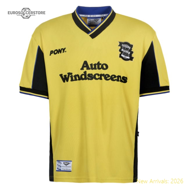 1997-1998 Birmingham Auto Windscreens Away Shirt (Your Name) Jersey