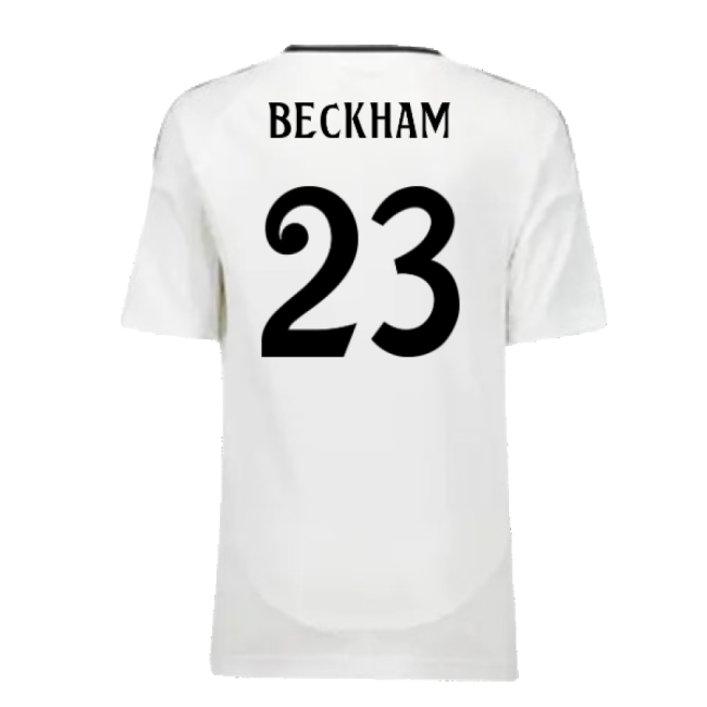 2024-2025 Real Madrid Home Mini Kit (Beckham 23)-BuySoccerJersey Hub