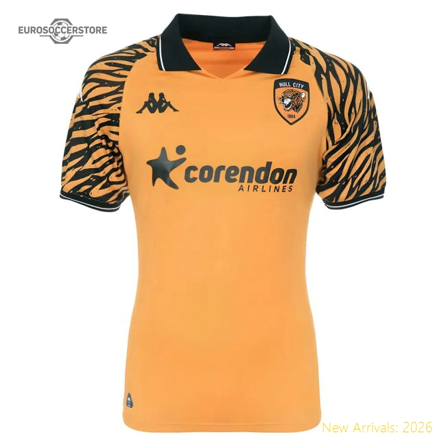 2025-2026 Hull City Home Shirt-Football Jersey Hub