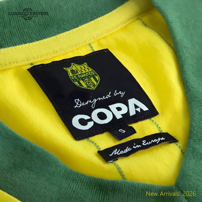 FC Nantes COPA 1982 - 83 Retro Football Shirt-ly44