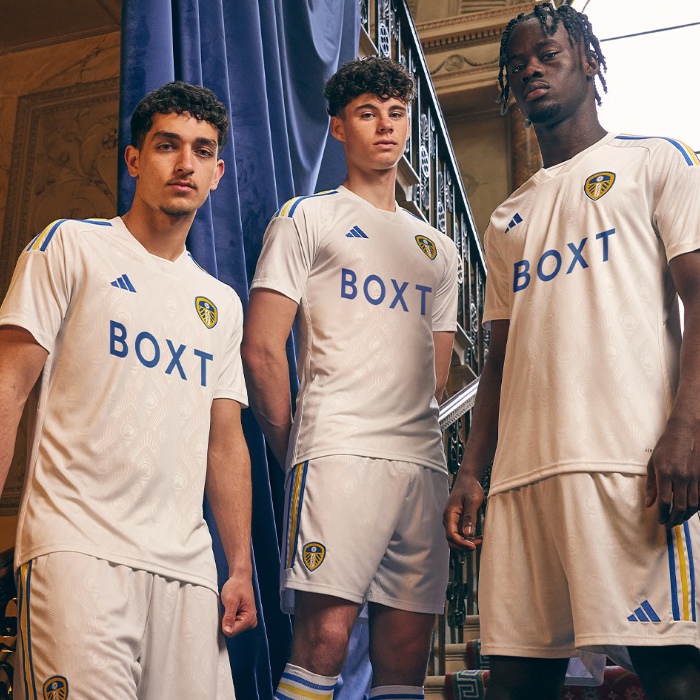 Leeds United Kit Released 23 24 Home Apparel