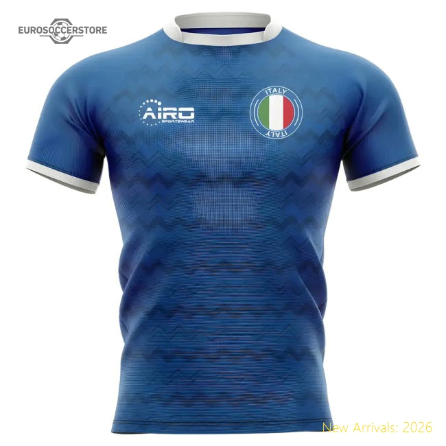 2025-2026 Italy Home Concept Rugby Shirt - Womens-ly44
