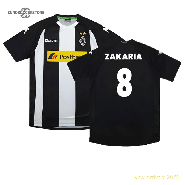 Borussia Monchengladbach 2017-18 Third Shirt ((Very Good) XL) (Zakaria 8)-ly44