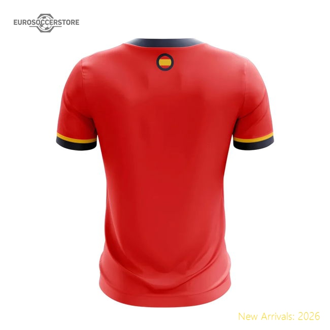 2025-2026 Spain Home Concept Football Shirt (Morata 7)-Football Jersey Hub