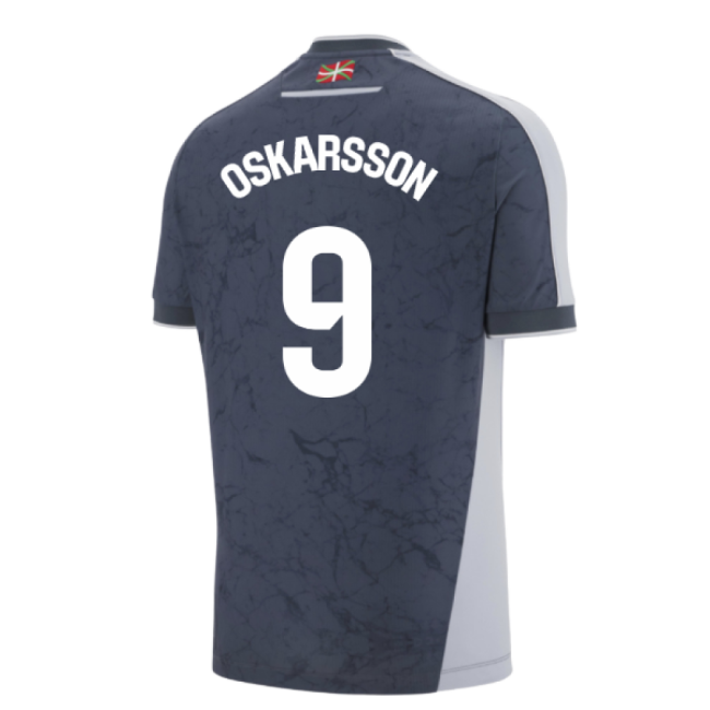 2025-2026 Real Sociedad Away Shirt (Oskarsson 9)-ly44