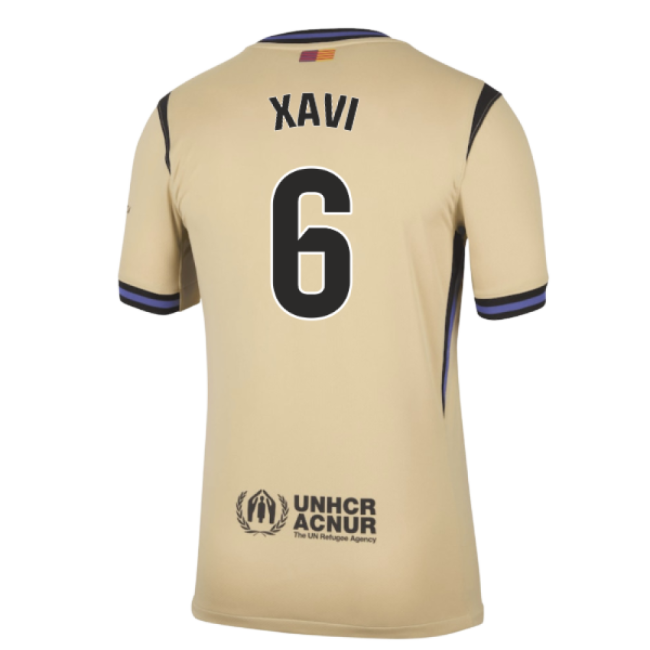 2025-2026 Barcelona Away Shirt (Xavi 6)-BuySoccerJersey Hub