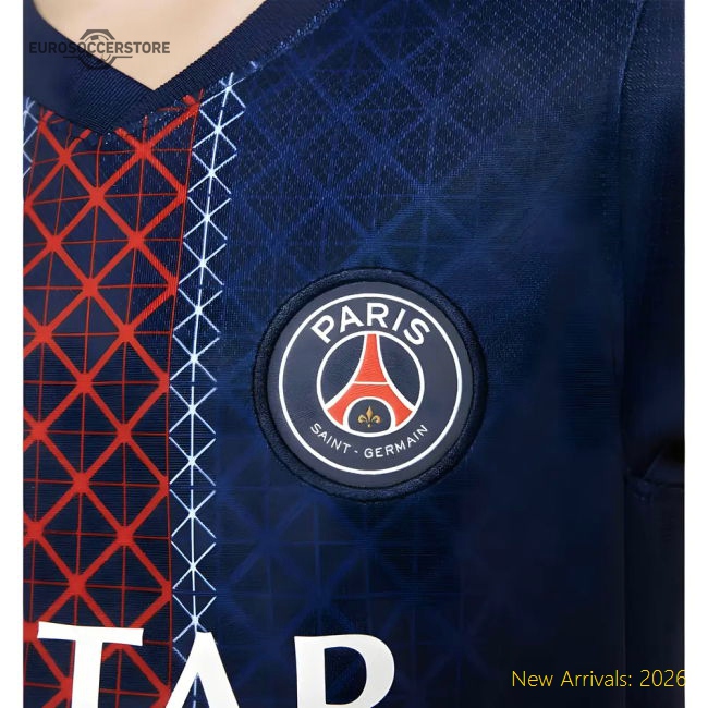 2025-2026 PSG Home Little Kids Mini Kit (G.Ramos 9)-ly44