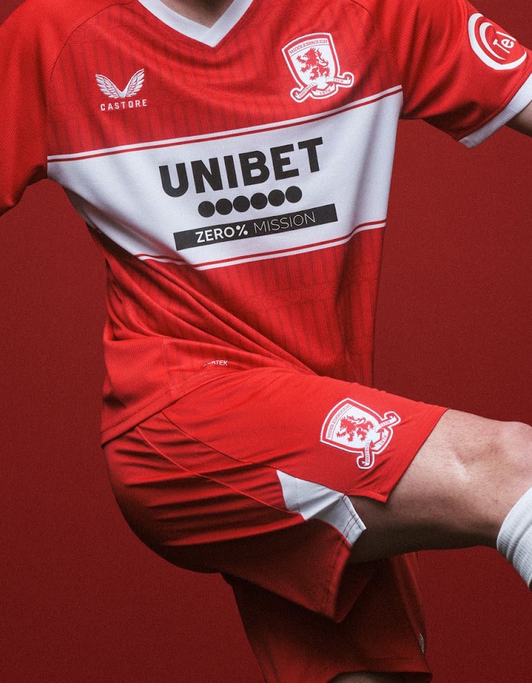 Castore Middlesbrough Kits Released No More Erreà 25 26 Home Away Kit &