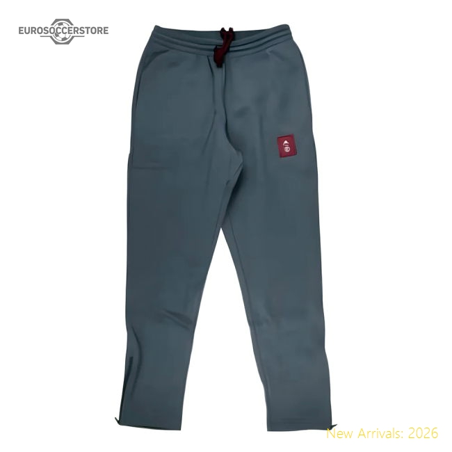 2024-2025 Man Utd Seasonal Tracksuit Bottoms (Utility Blue)-Football Jersey Hub