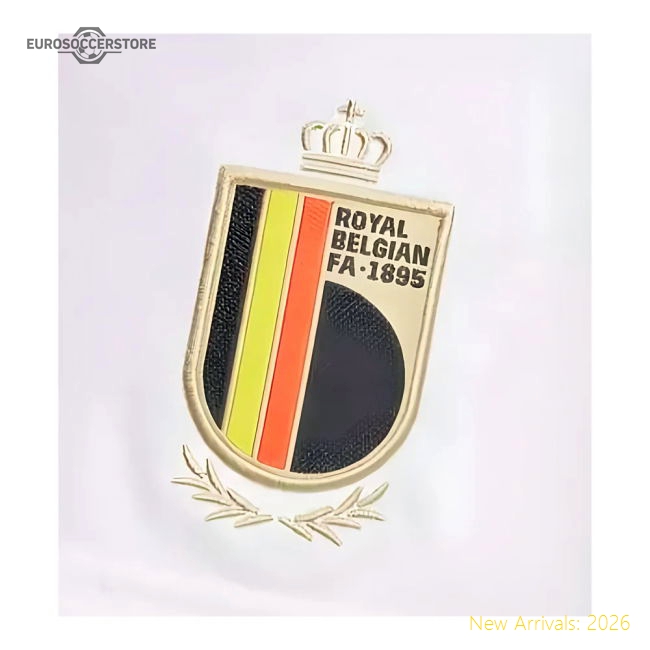 2024-2025 Belgium Away Shorts (White)-Football Jersey Hub