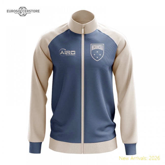 Micronesia Concept Football Track Jacket (Sky)-Football Jersey Hub