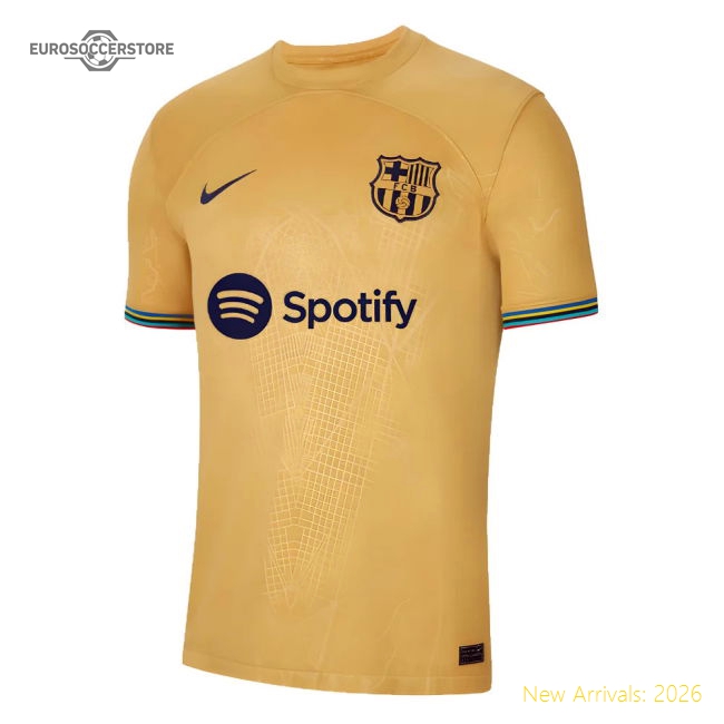 2022-2023 Barcelona Away Shirt (Sponsored)-BuySoccerJersey Hub