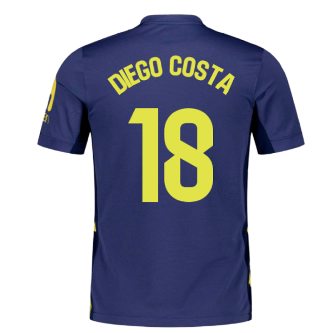 2025-2026 Atletico Madrid Away Shirt (Diego Costa 18)-Football Jersey Hub