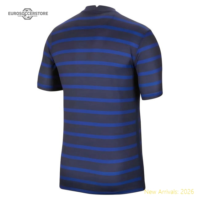 2020-2021 France Home Nike Football Shirt (ZIDANE 10)-ly44