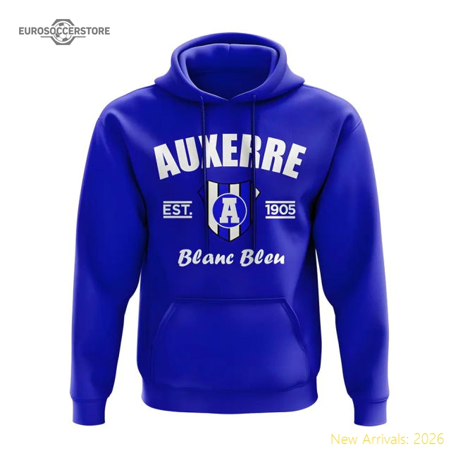Auxerre Established Hoody (Royal)-ly44