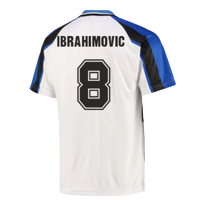1996 Inter Milan Away Shirt (IBRAHIMOVIC 8)-ly44