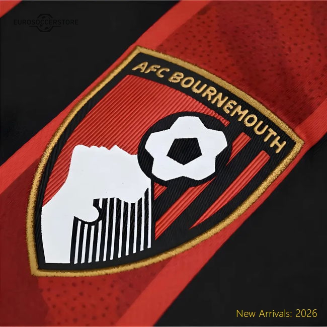 2025-2026 Bournemouth Home Shirt (Evanilson 9)-Football Jersey Hub