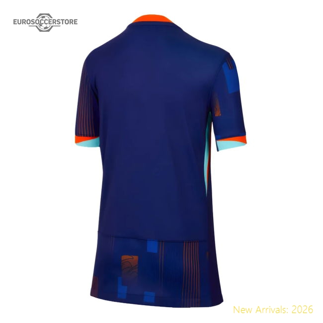 2024-2025 Netherlands Away Shirt (Kids) (Cruyff 14)-ly44