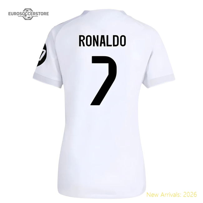 2025-2026 Real Madrid Authentic Home Shirt (Womens) (Ronaldo 7)-BuySoccerJersey Hub