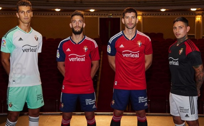 Osasuna Home, Kits Released 22 23 Away Third Apparel &