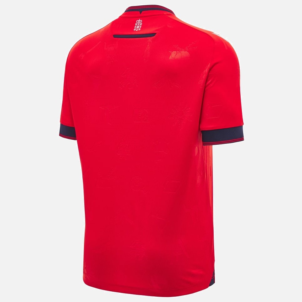 No More Macron Osasuna Kit Released 24 25 Home  Jersey