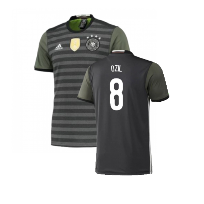 Germany 2015-16 Away Shirt ((Excellent) M) (Ozil 8)-ly44