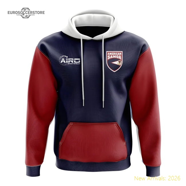 American Samoa Concept Country Football Hoody (Navy)-Football Jersey Hub