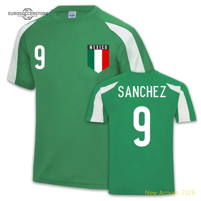 Mexico Sports Training Jersey (Hugo Sanchez 9)-ly44