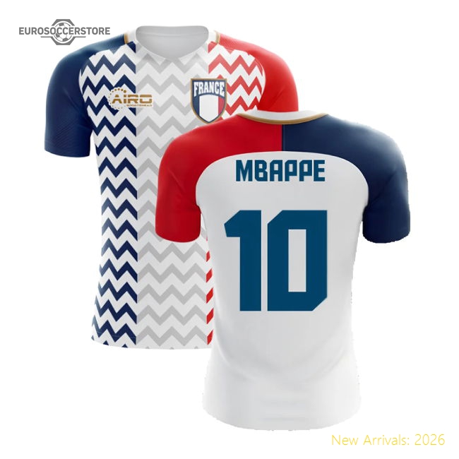2025-2026 France Away Concept Shirt (Mbappe 10) - Kids-ly44