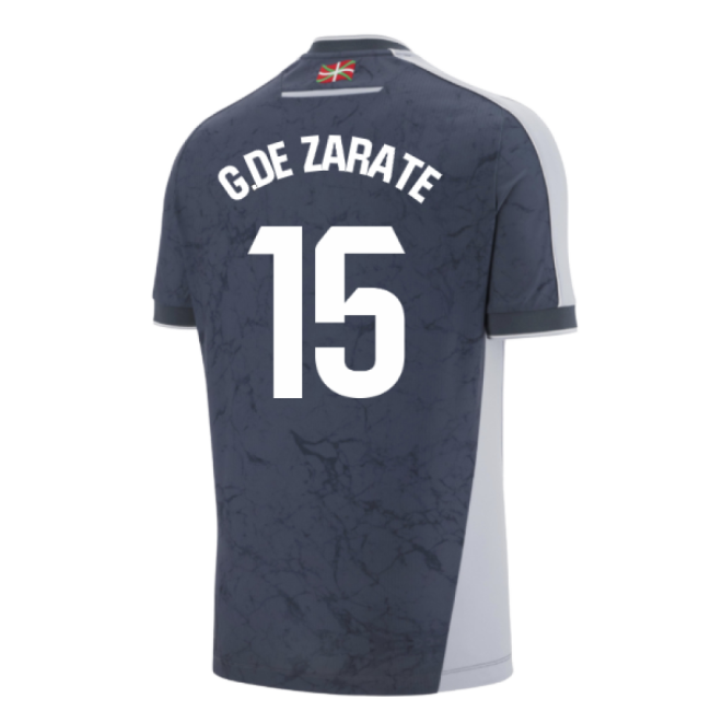 2025-2026 Real Sociedad Away Shirt (G.De Zarate 15)-ly44