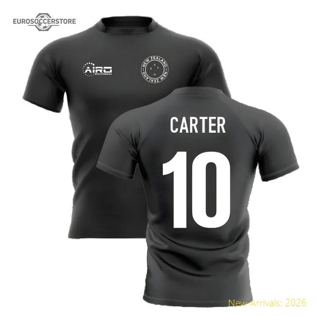 2025-2026 New Zealand Home Concept Rugby Shirt (Carter 10)-ly44